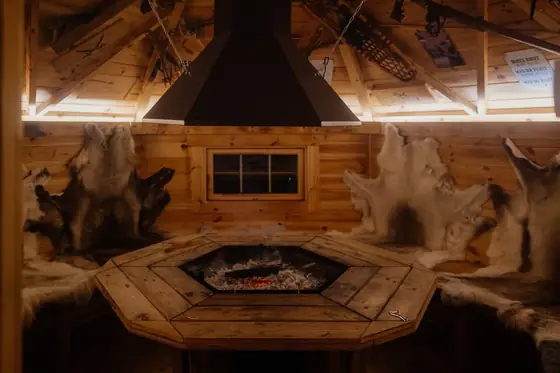 Am Kamin